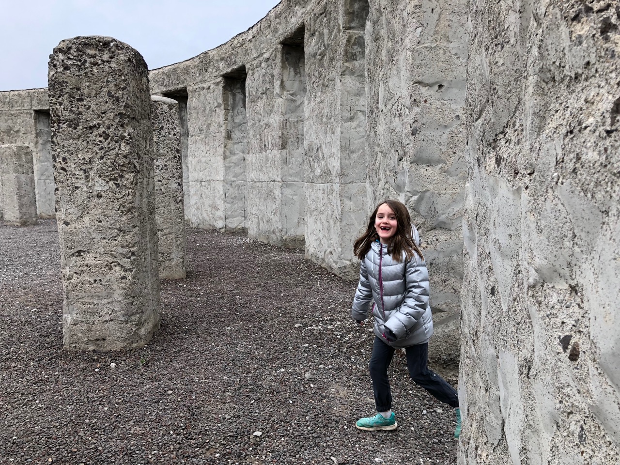 Maryhill Stonehenge hide and seek