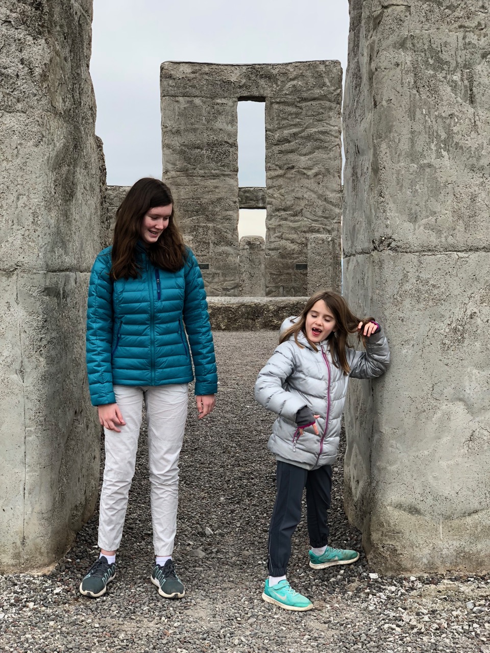 Maryhill Stonehenge hide and seek